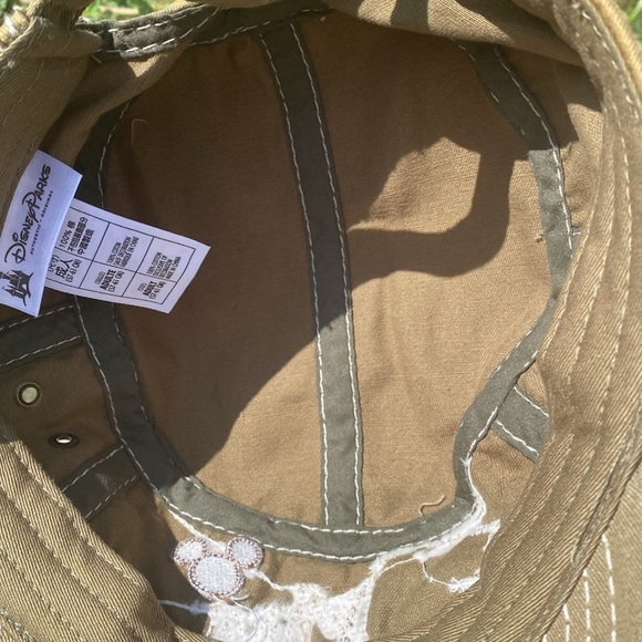 Disney Steamboat Willie cap distressed bronze spell out and patch 100% cotton - Picture 5 of 7